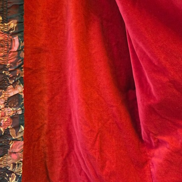 Vintage Coldwater Creek Sheer Overlay Crinkle Floral Patterned Jacket Size L Vel - Picture 5 of 8